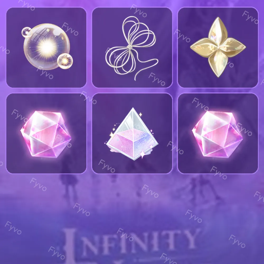 Infinity Nikki Twitch Drops 6 Items