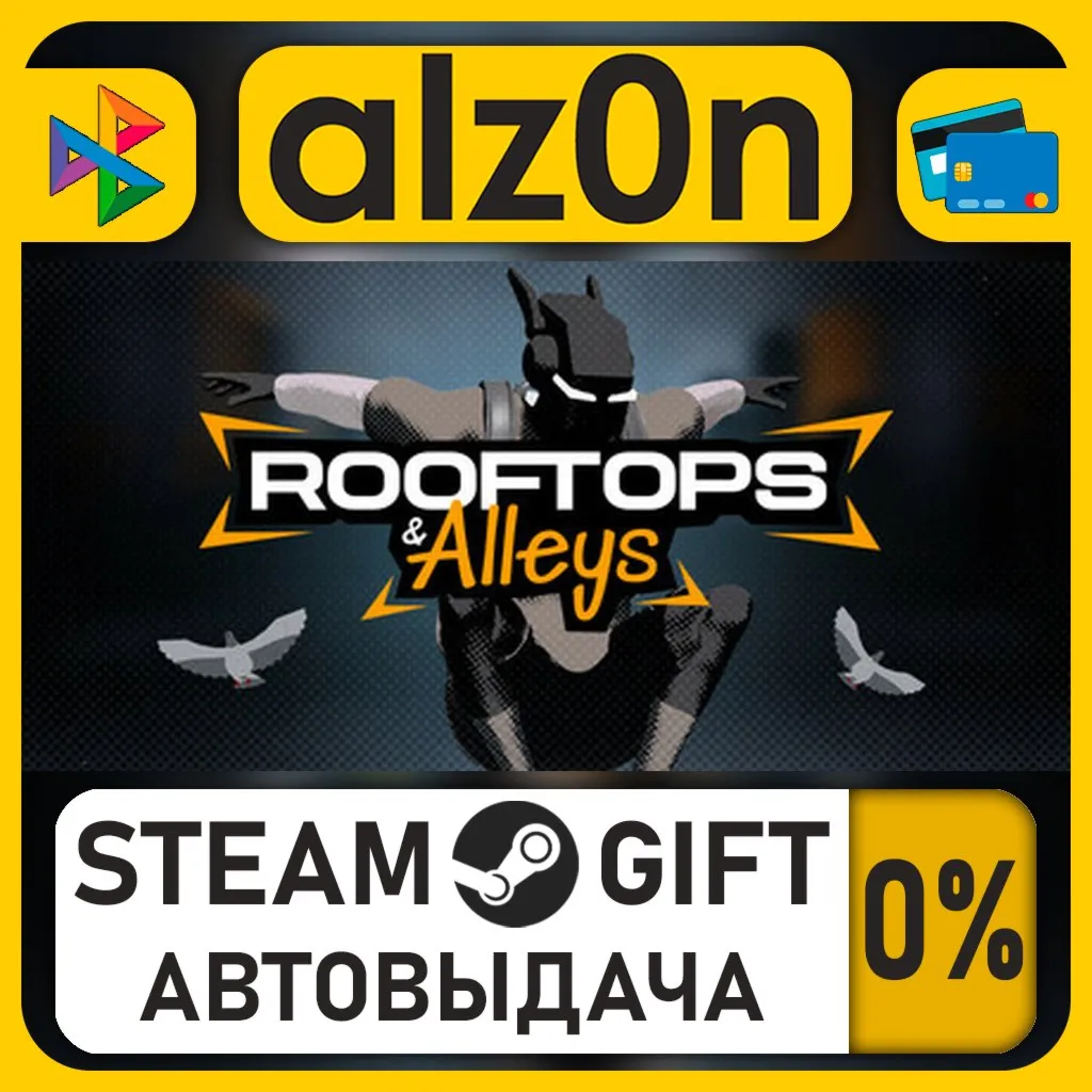 Rooftops & Alleys: The Parkour Game・STEAM GIFT・ALL REGIONS