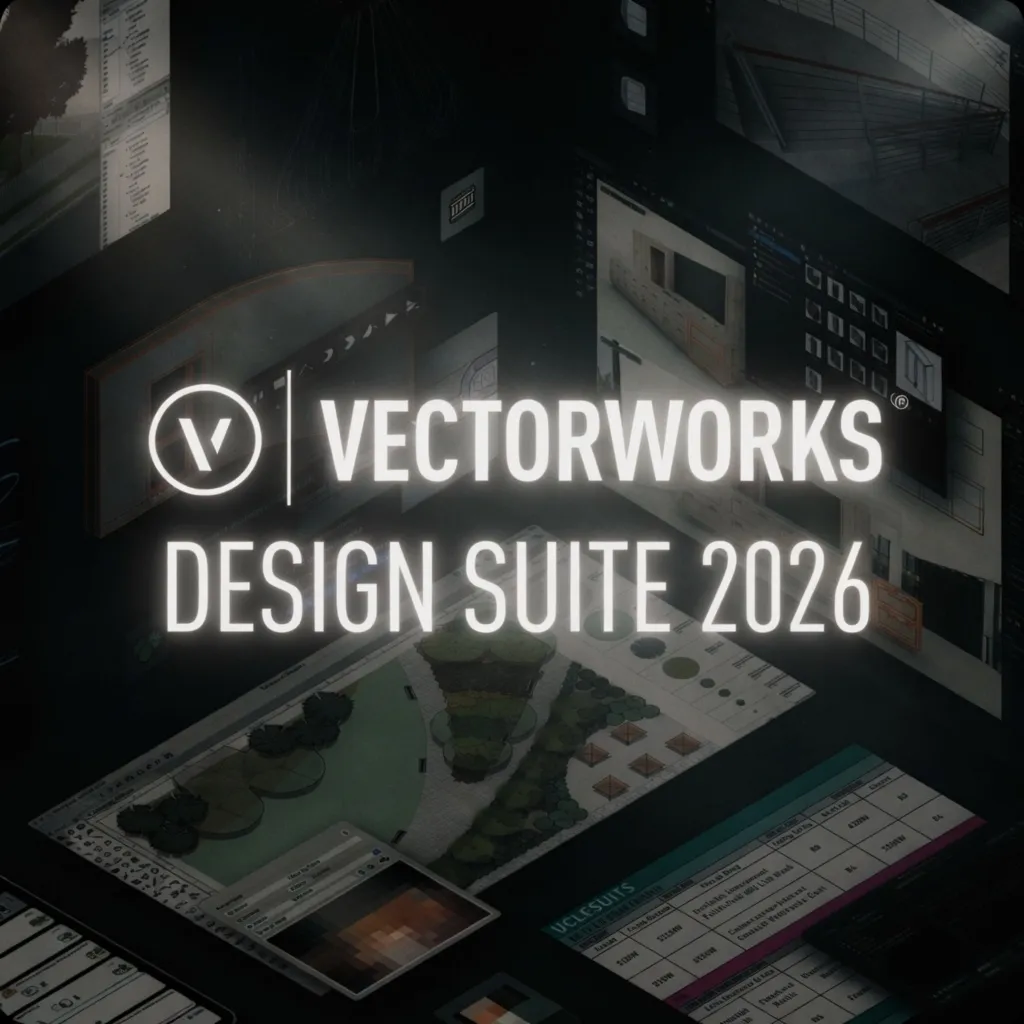 Vectorworks Design Suite 2026 | ПК/Mac | 1 устройство | 1 год