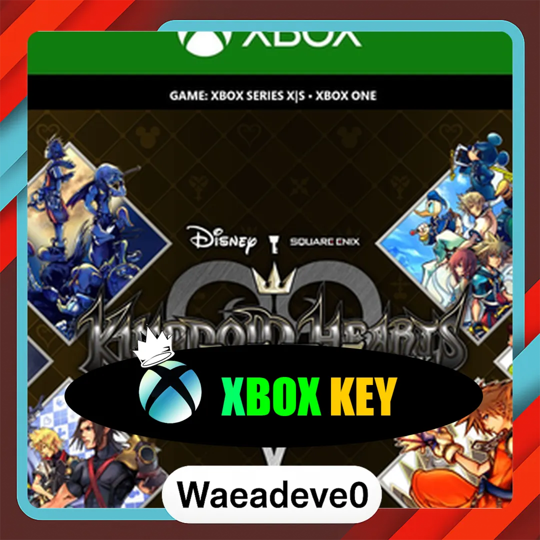 KINGDOM HEARTS HD 1.5 + 2.5 ReMIX XBOX LIVE Key TURKEY