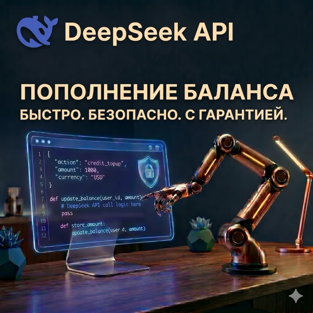 DeepSeek | Пополнение баланса API | Deep Seek