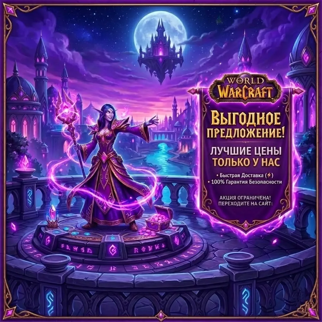 【АККАУНТ World of Warcraft®: Midnight [Base Heroic Epic] │【 WoW 】МГНОВЕННАЯ ВЫДАЧА
