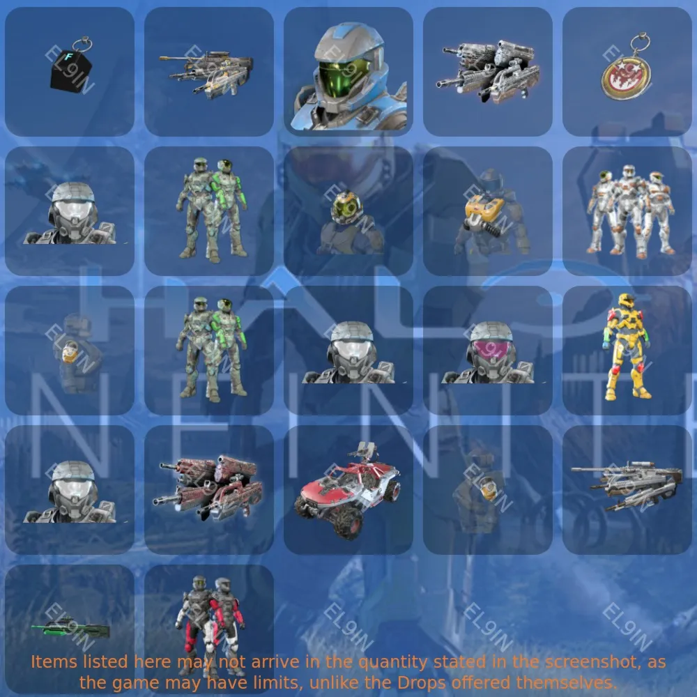 🎯Halo Infinite🎉Твич Дропсы⭐22 предметов + 🎁