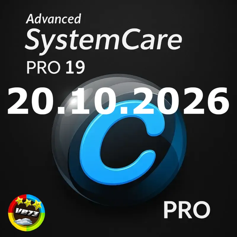 🔑 Advanced SystemCare 18 Pro / Лицензия 20.10.2026