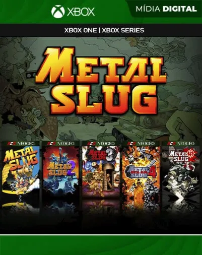 ACA NEOGEO METAL SLUG 1+2+3+4+5+X Xbox One/Series RENTAL