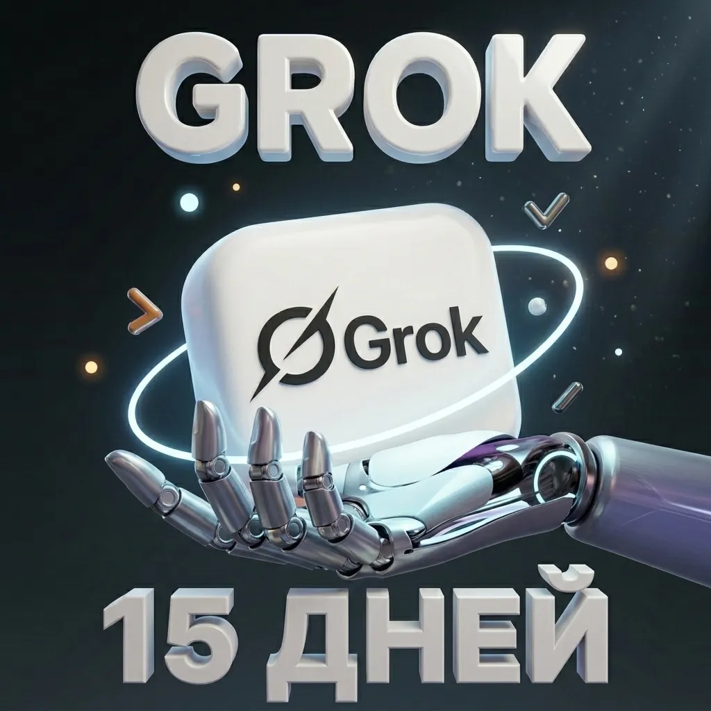 Grok AI (xAI) | SuperGrok * signature * 1 month