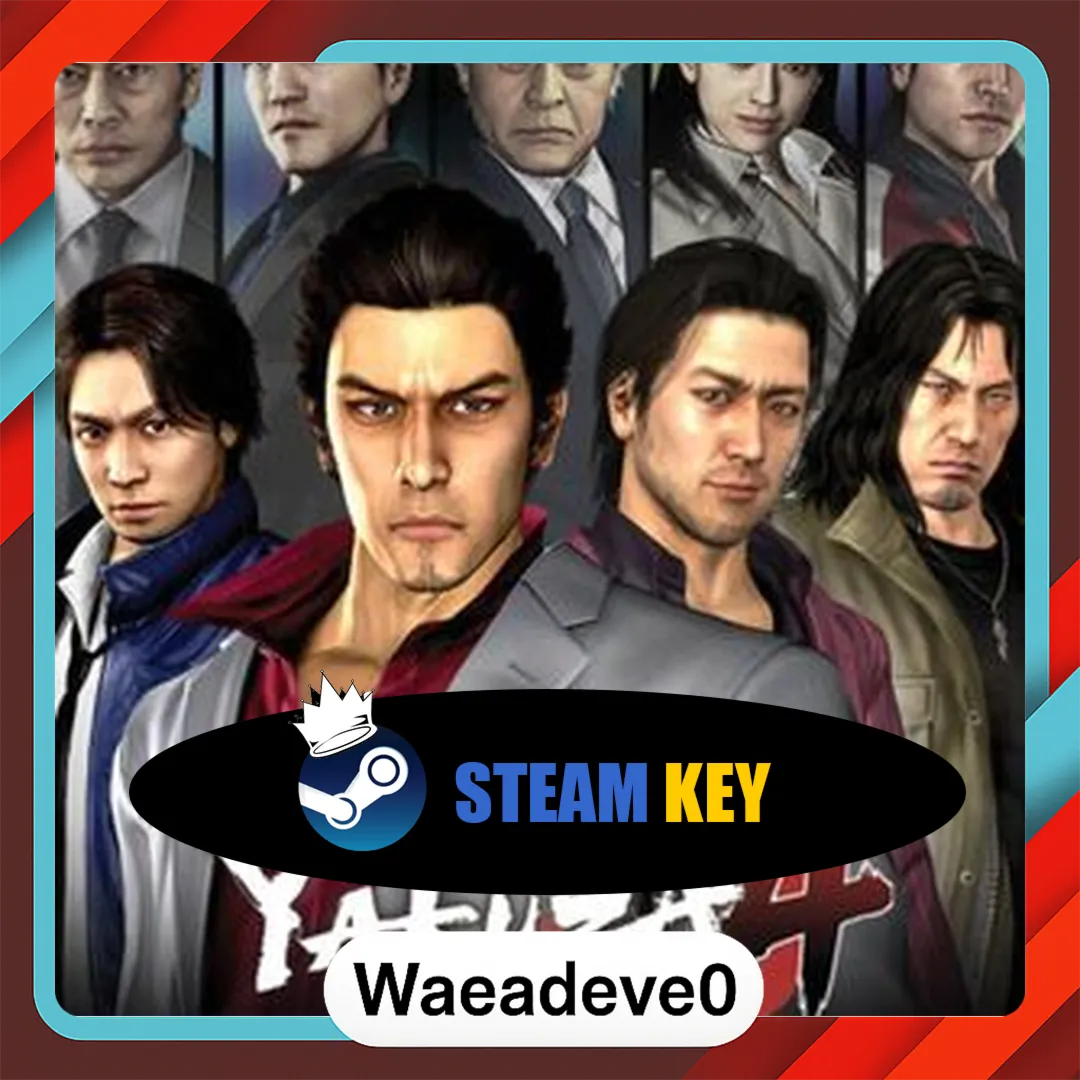 Yakuza 4 Remastered Steam Key GLOBAL