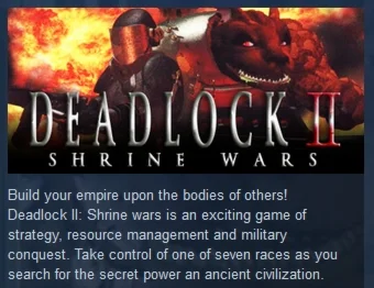 Deadlock II 2 Shrine WarsSTEAM KEY REGION FREE GLOBAL