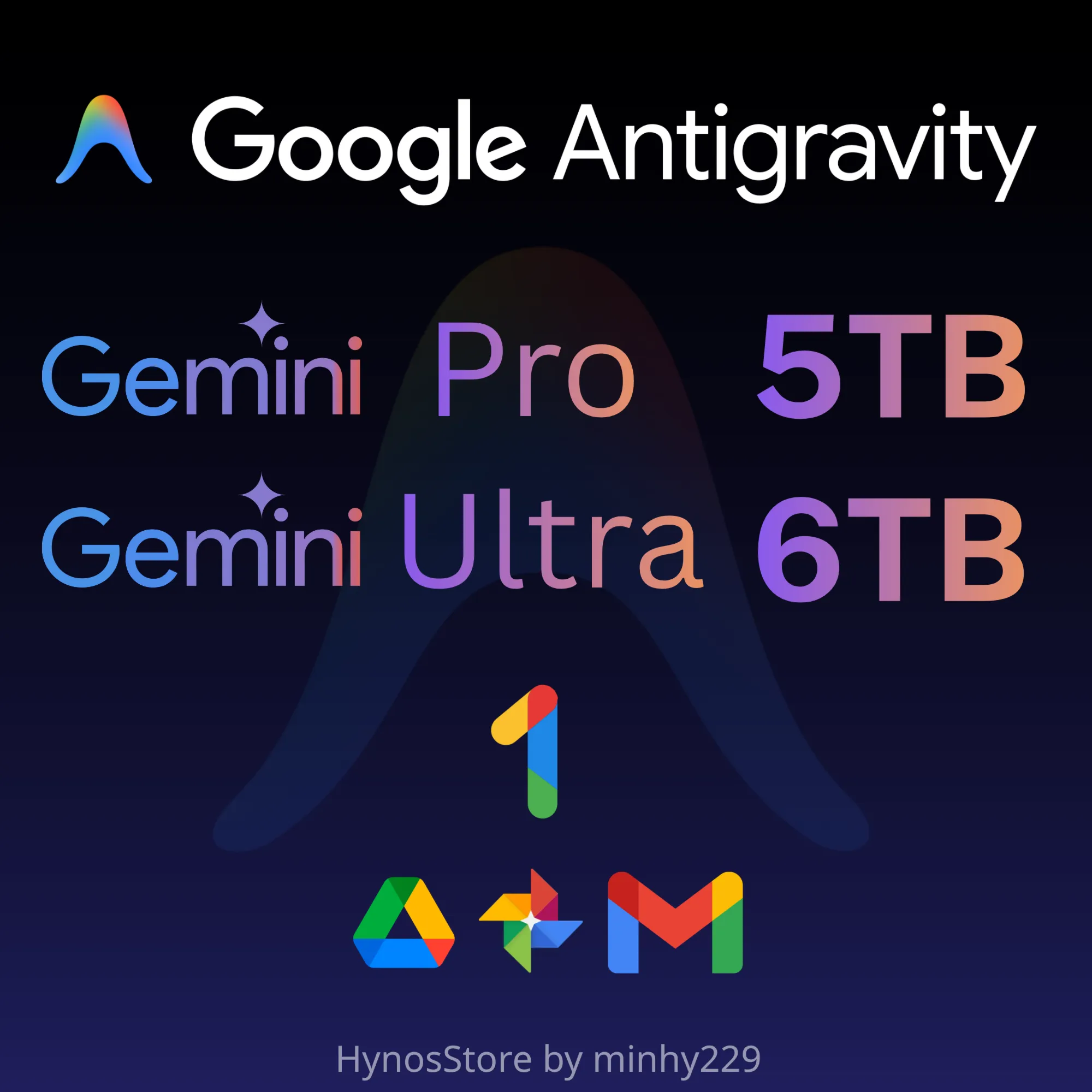 Gemini Pro/Ultra | Antigravity Pro/Ultra | 5TB/6TB Google Drive (1/6 Месяцы)