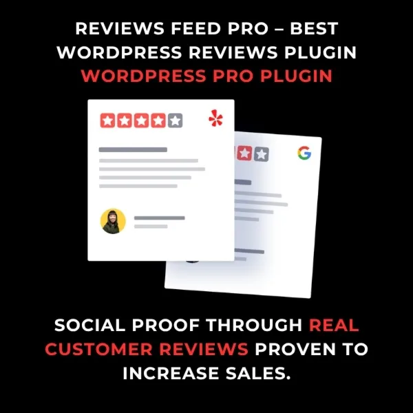 Reviews Feed Pro — лучший плагин отзывов для WordPress