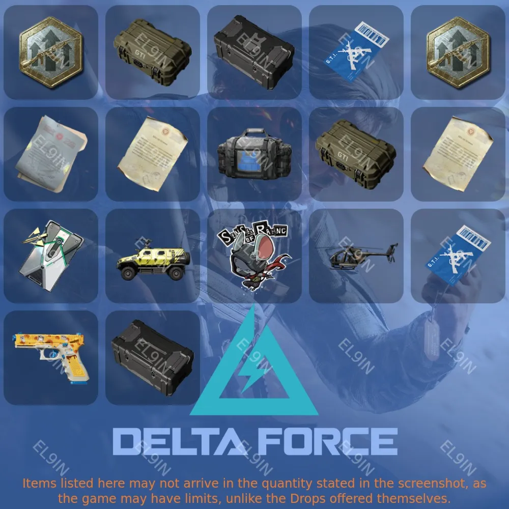 ⚜️Delta Force🌟Твич Дропсы💡17 предметов + 🎁