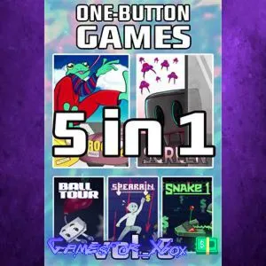 ️One Button Games 5-in-1 vol. 6 Xbox One XBOX