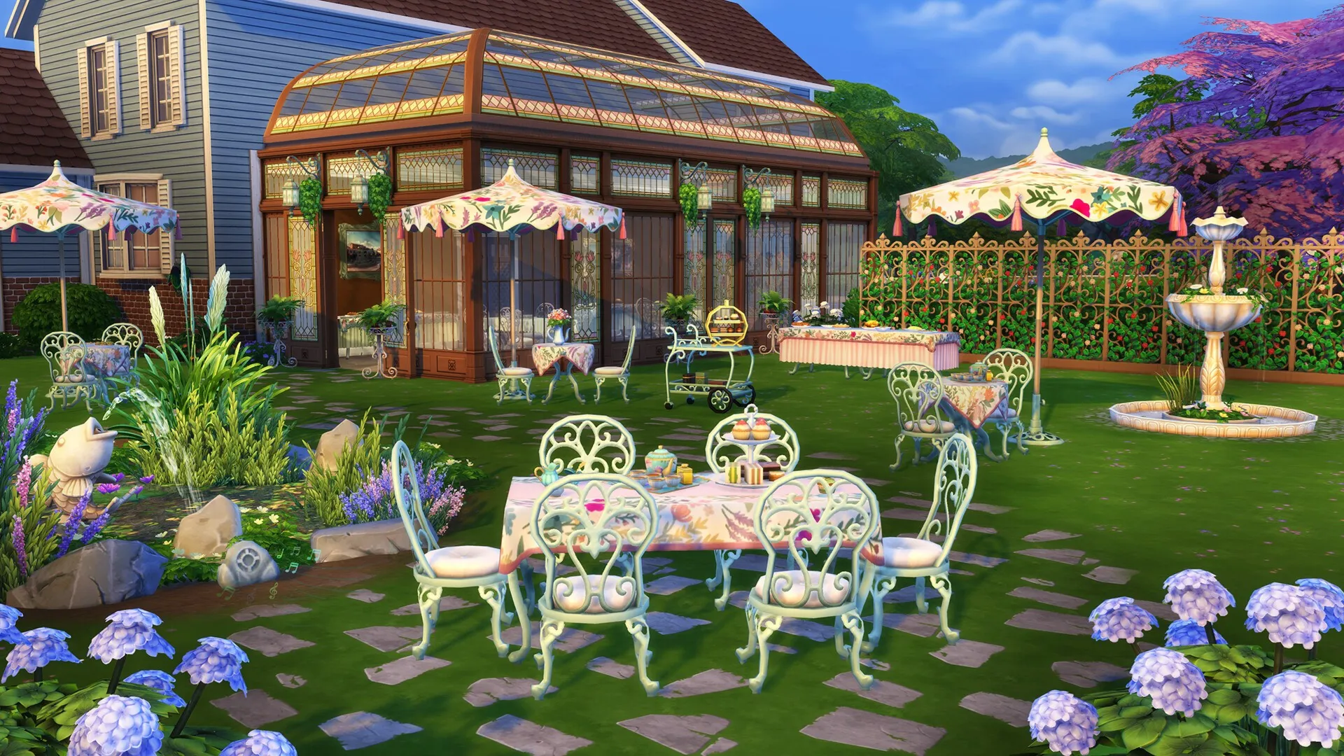 The Sims 4 Чаепитие в зимнем саду — Комплект (Steam Gift Казахстан UA TR ARG)