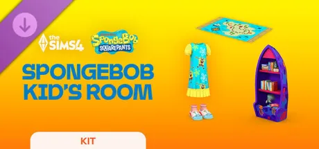 The Sims 4 Детская в стиле Губки Боба — Комплект (Steam Gift Казахстан UA TR ARG)