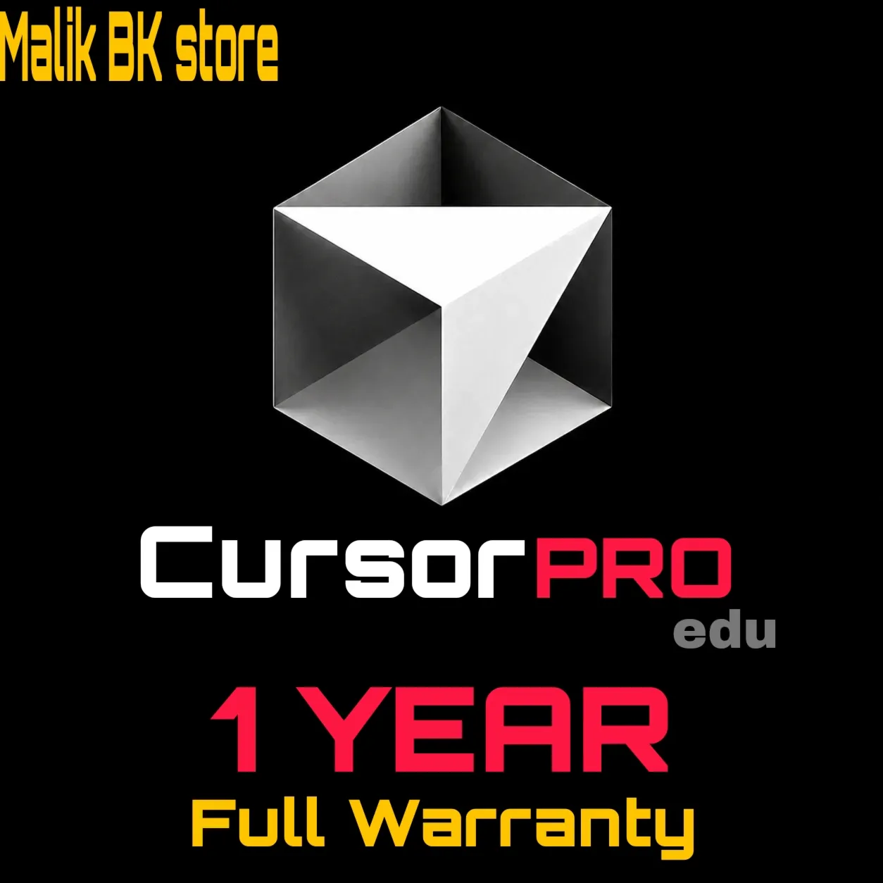 Cursor AI Pro — Полный доступ на 12 месяцев (лицензия)