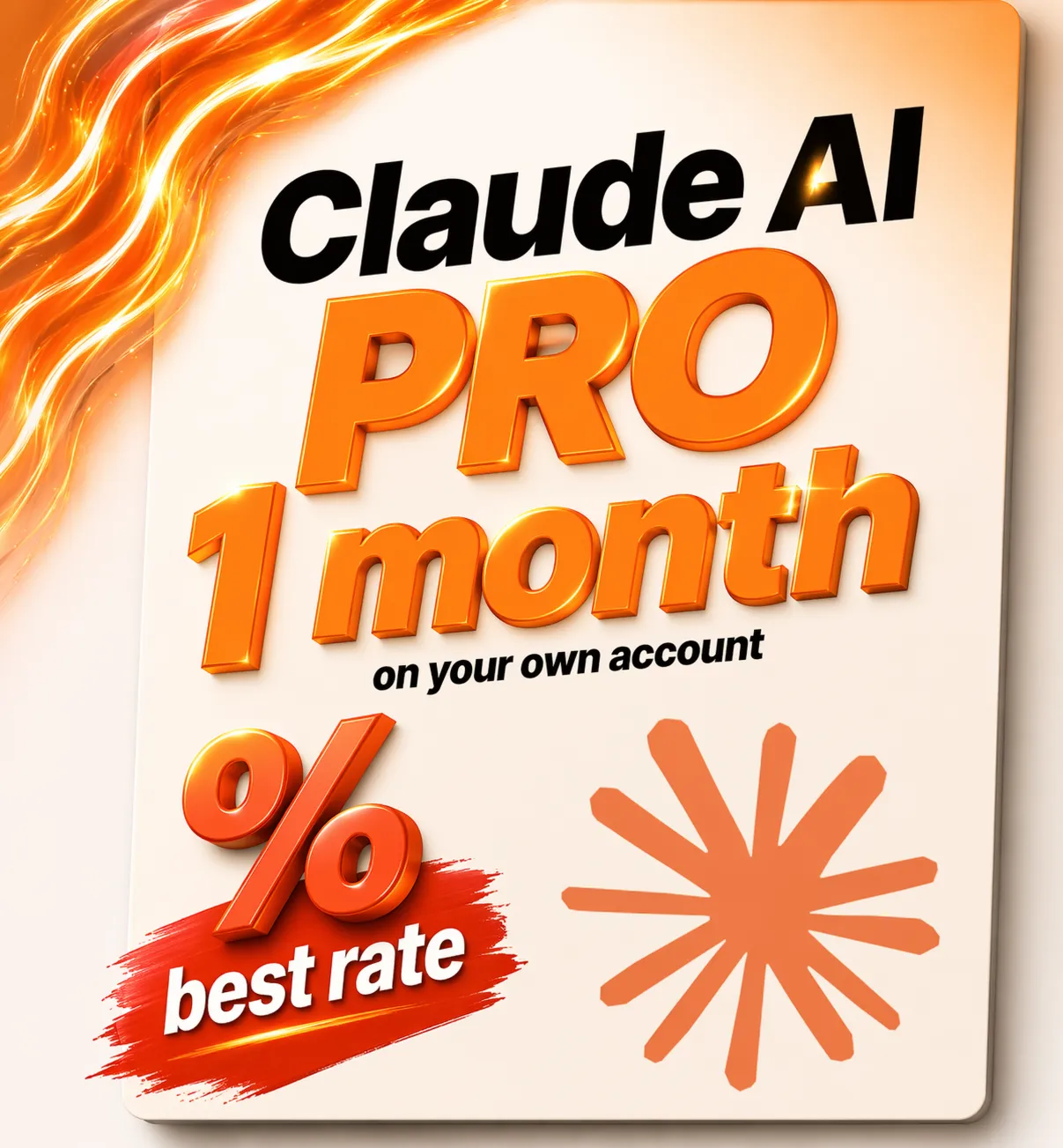 Claude AI Pro 1 месяц Официальная версия 20$