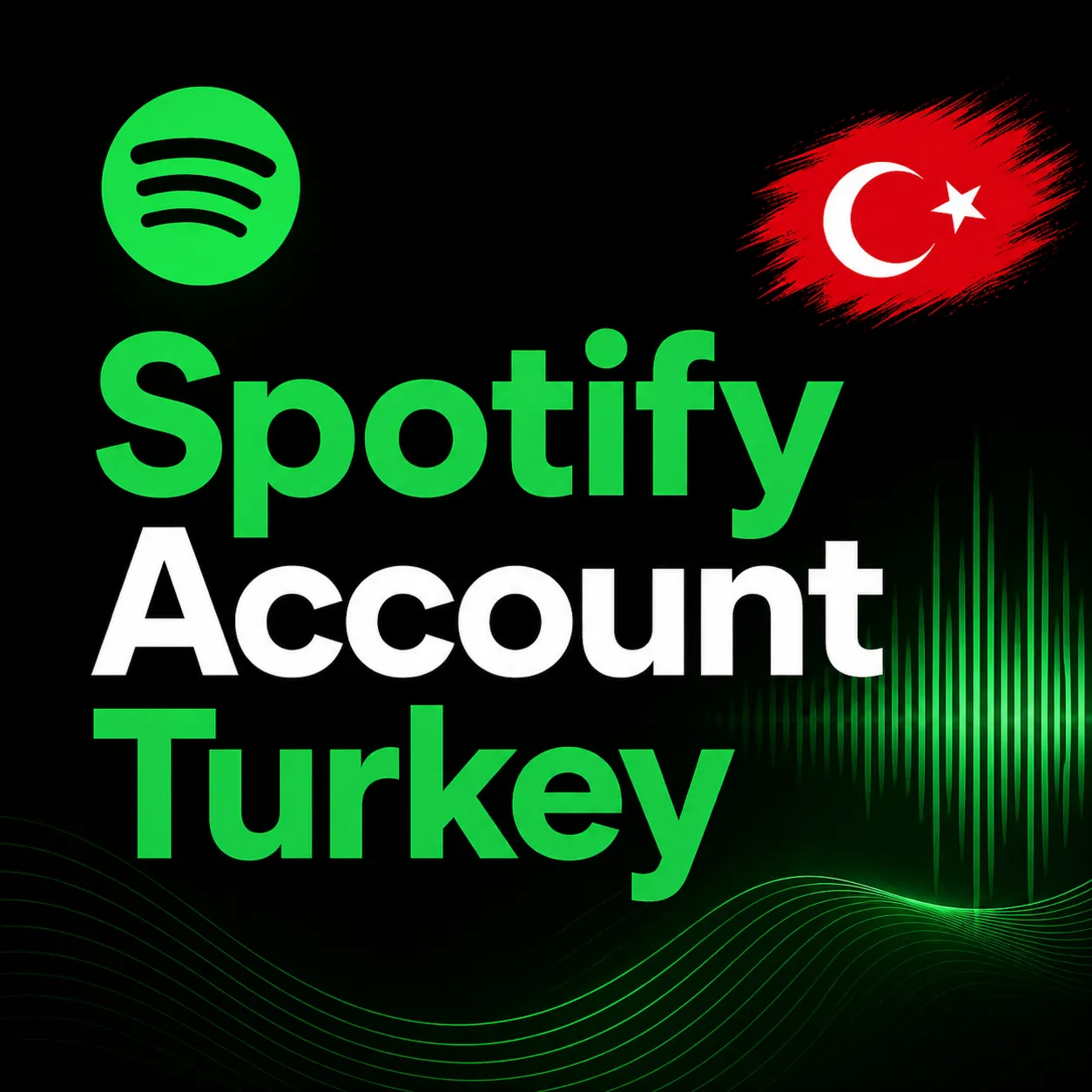 Регион учетной записи Spotify ТУРЦИЯ без подписки
