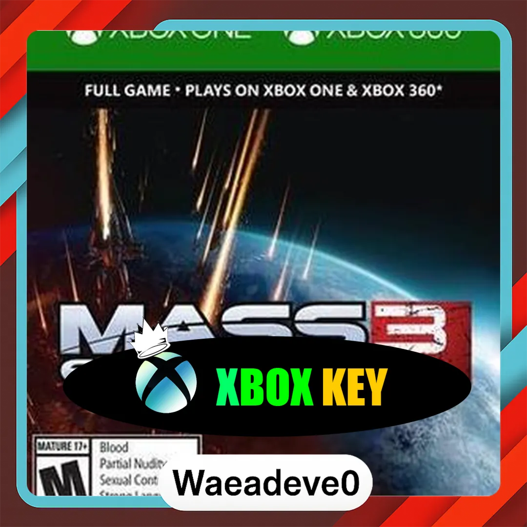 Mass Effect 3 XBOX LIVE Key GLOBAL