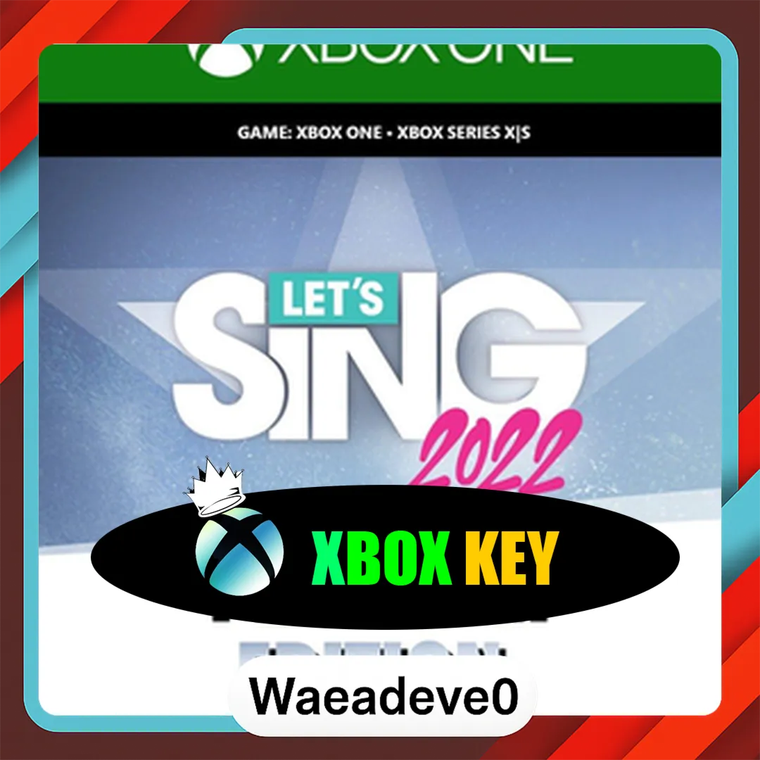 Let's Sing 2022 Platinum Edition XBOX LIVE Key GLOBAL