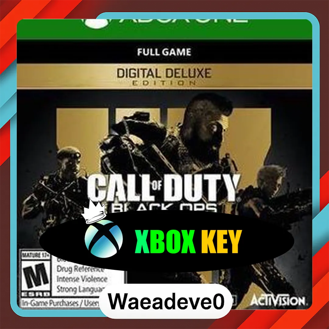 Call of Duty: Black Ops 4 - Digital Deluxe XBOX LIVE Key GLOBAL