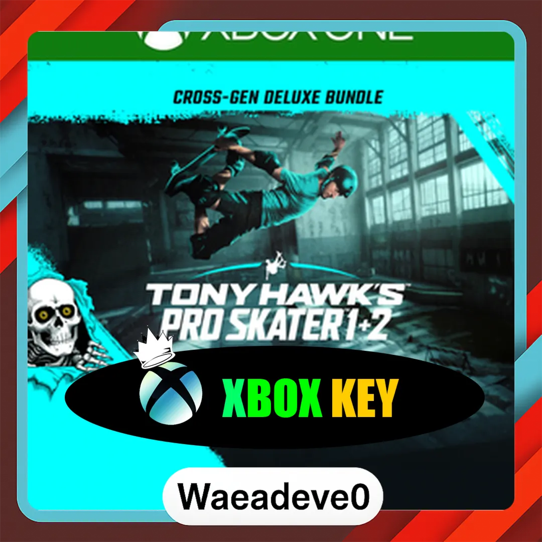 Tony Hawk's Pro Skater 1 + 2 - Cross-Gen Deluxe Bundle XBOX LIVE Key GLOBAL