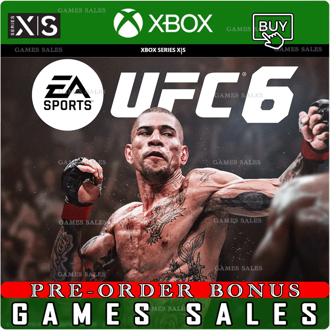 ️UFC® 6️XBOX SERIES X|S️ПРЕДЗАКАЗ С БОНУСАМИ