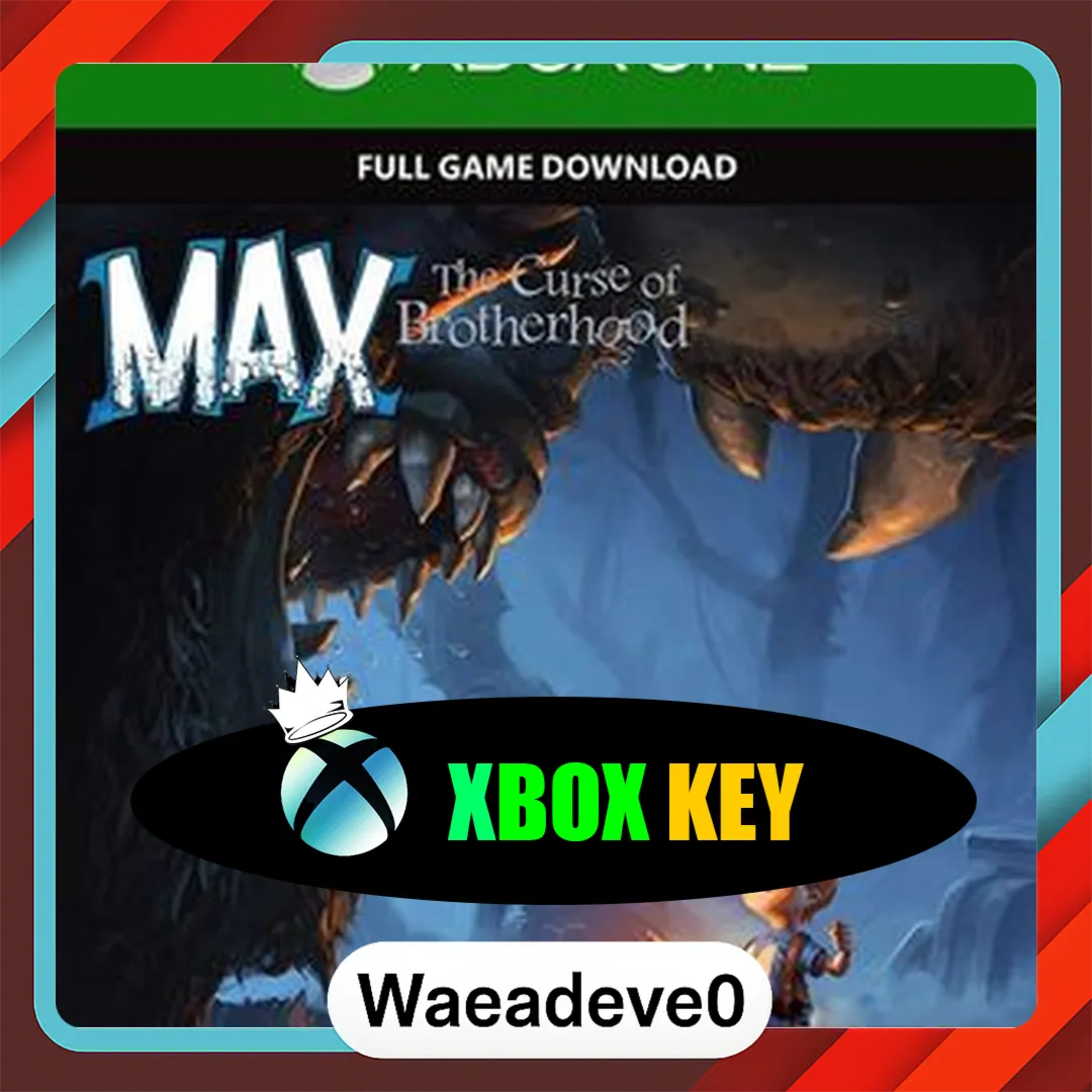 Max: The Curse of Brotherhood (Xbox One) Xbox Live Key GLOBAL
