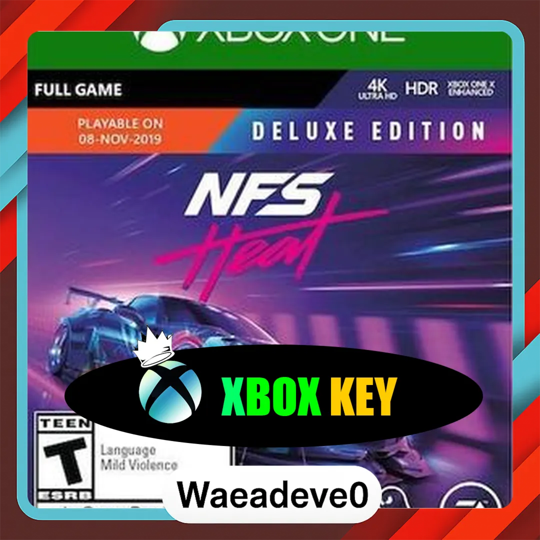 Need for Speed: Heat (Deluxe Edition) (Xbox One) Xbox Live Key GLOBAL