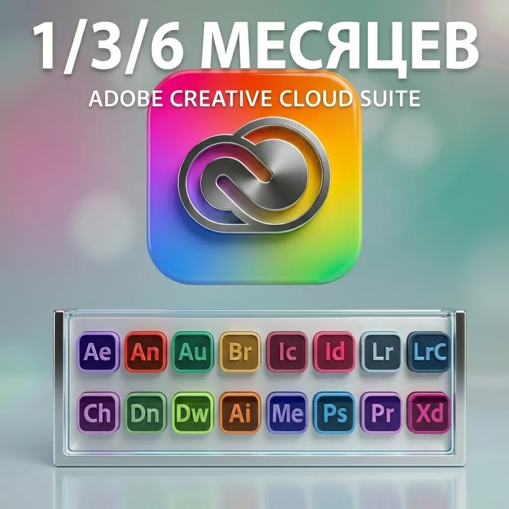 ADOBE CREATIVE CLOUD НА ВАШ АККАУНТ ГАРАНТИЯ 4000 токенов