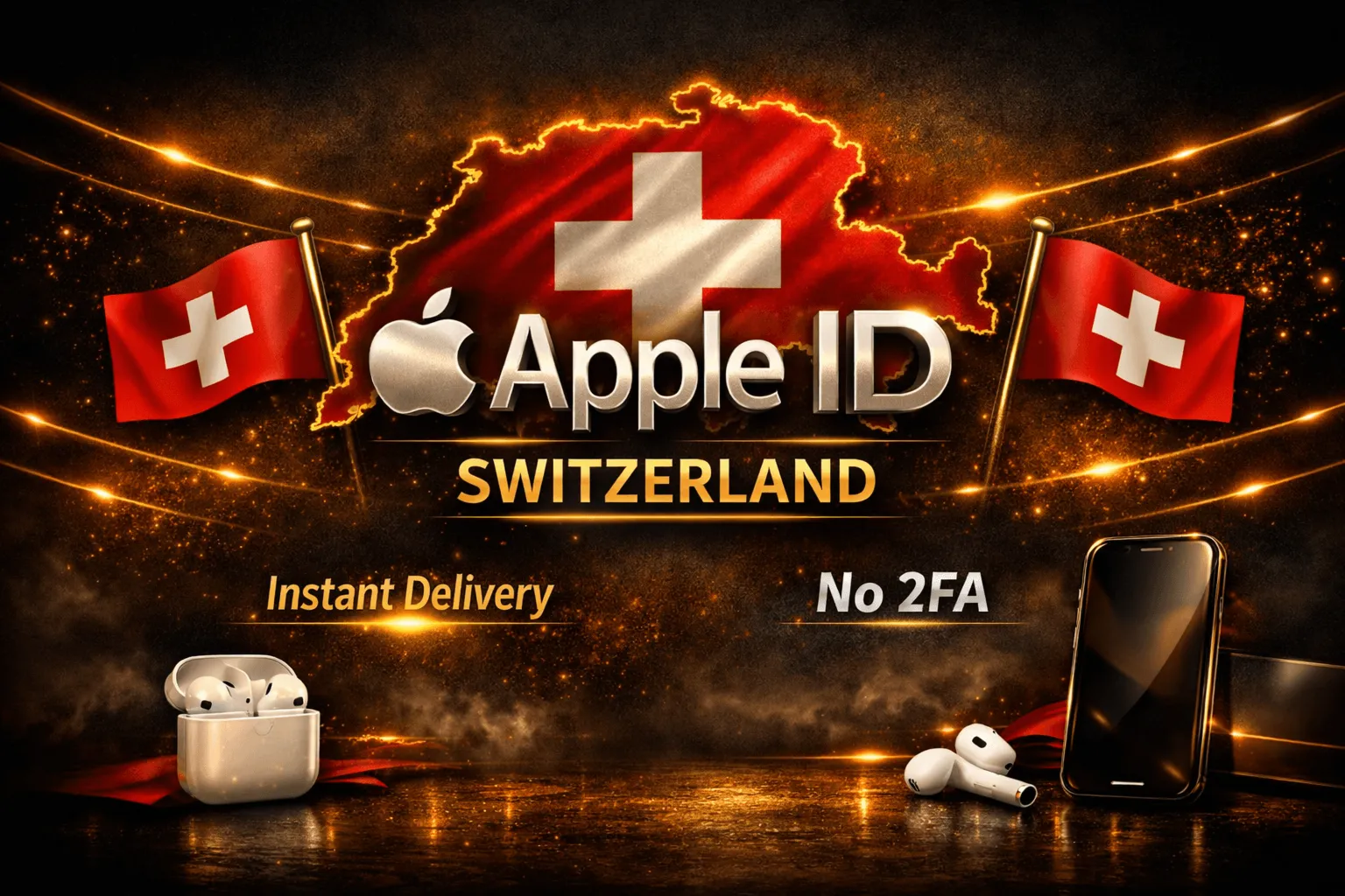 ????????Apple ID Швейцария ???????? | Личный аккаунт  No 2FA  Полный доступ 