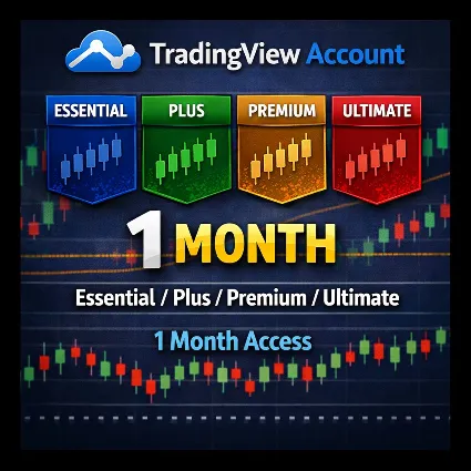 🎯 TradingView Аккаунт | Essential / Plus / Premium / Ultimate | 1 Месяц