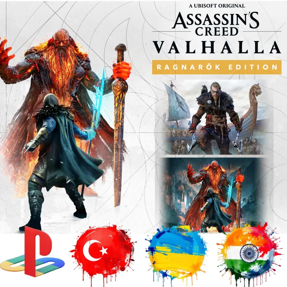Assassins Creed Valhalla Ragnarok PS4/PS5/Акция PS Store