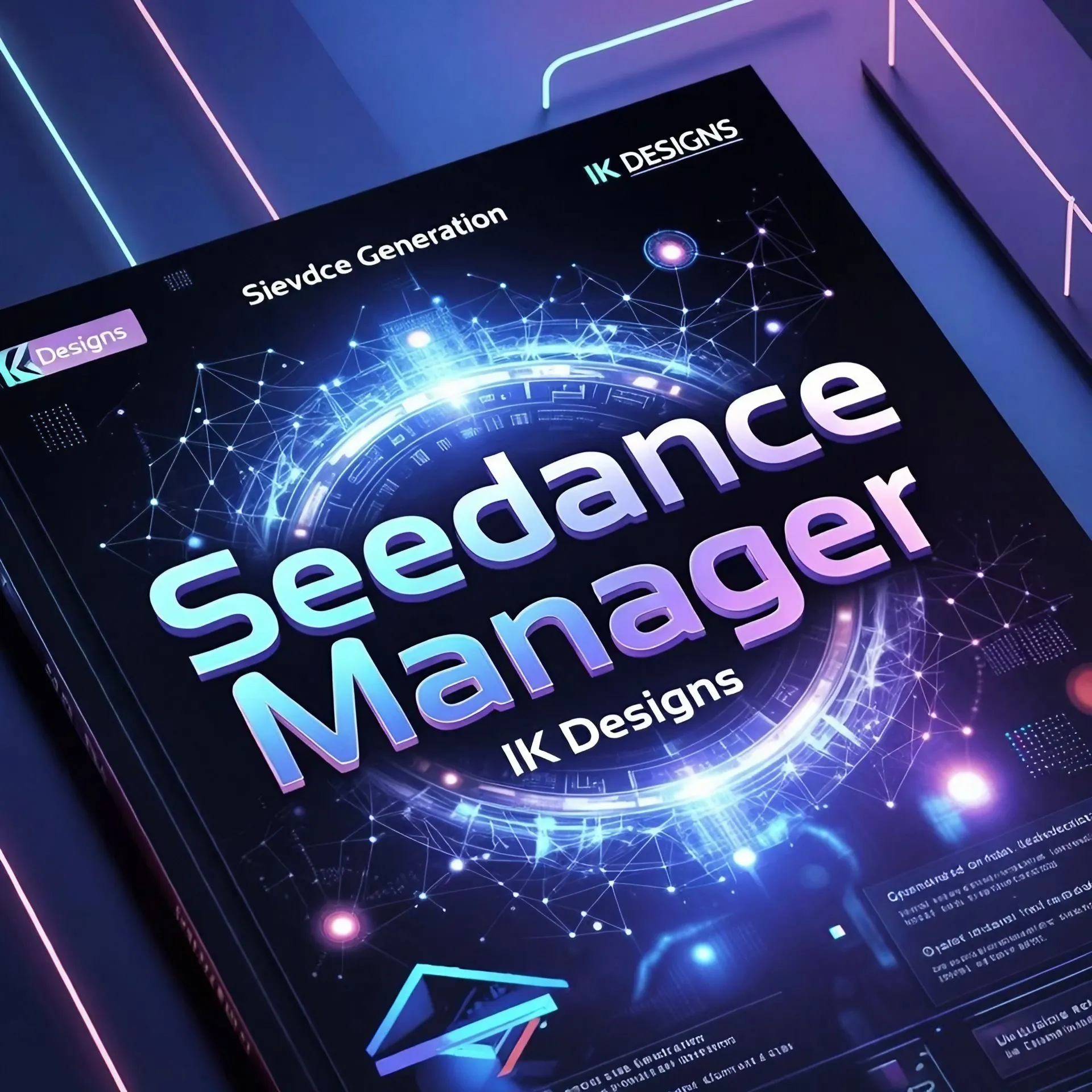 Seedance Prompt Manager_v1 [Win + Mac]. Профессиональный пульт управления нейросетями
