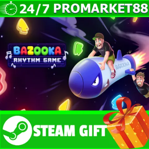 ️ВСЕ СТРАНЫ+РОССИЯ BAZOOKA: Rhythm Game STEAM GIFT