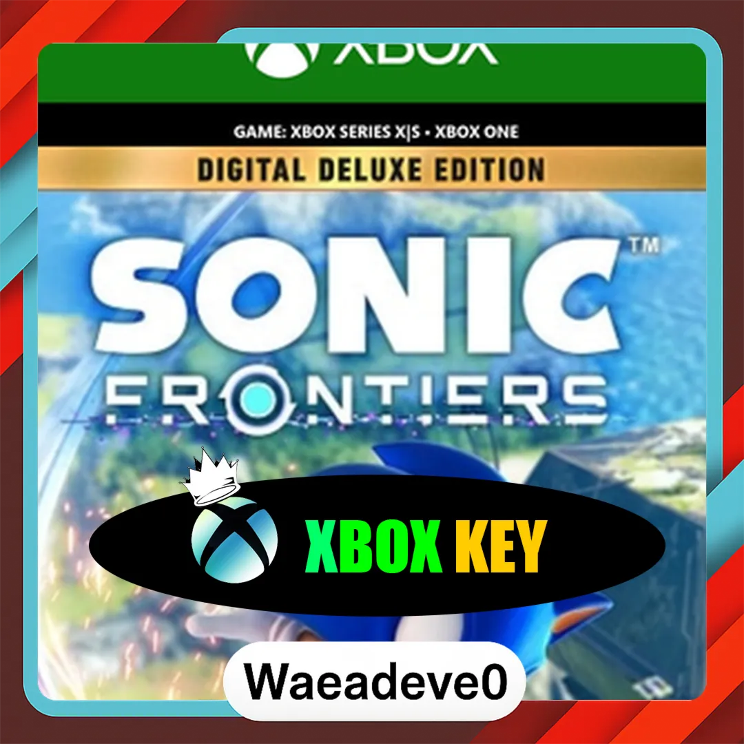 Sonic Frontiers Digital Deluxe Edition XBOX LIVE Key ARGENTINA