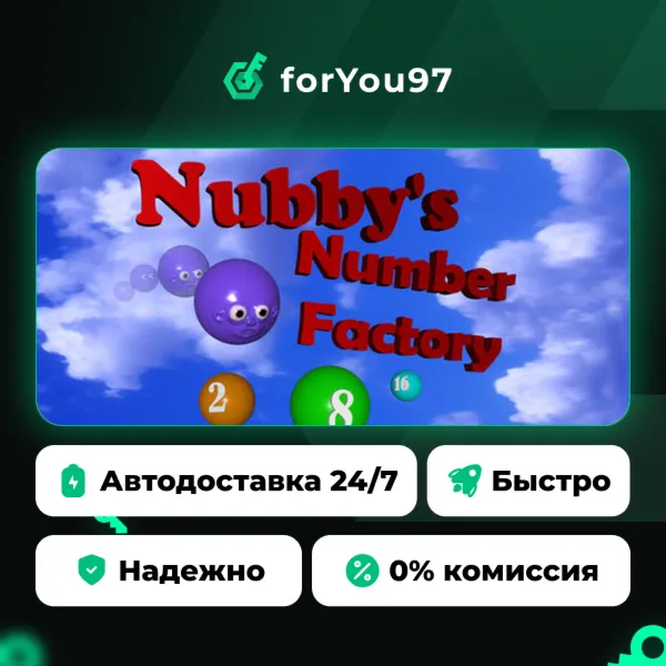 Nubby's Number Factory · Steam Gift · АВТОДОСТАВКА