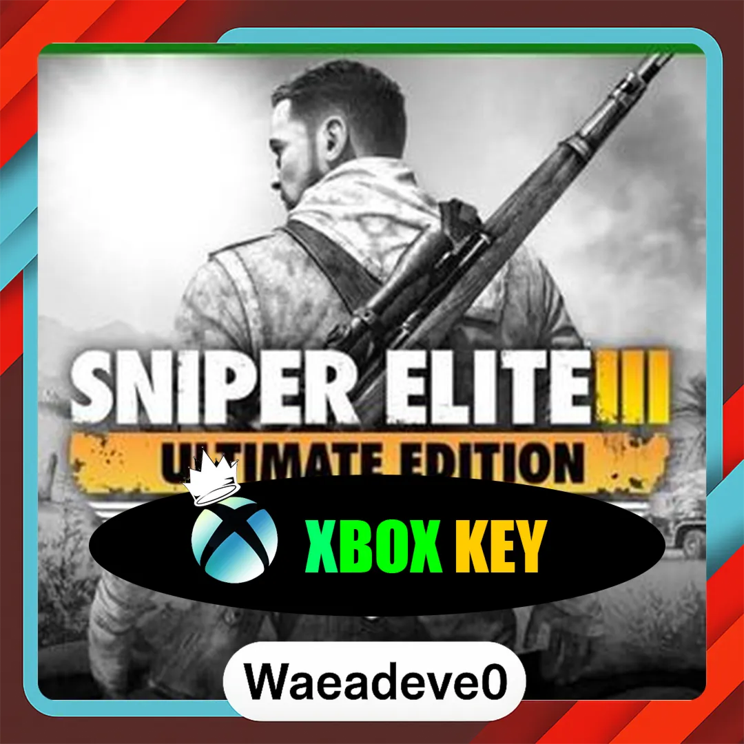 Sniper Elite 3 ULTIMATE EDITION XBOX LIVE Key EUROPE