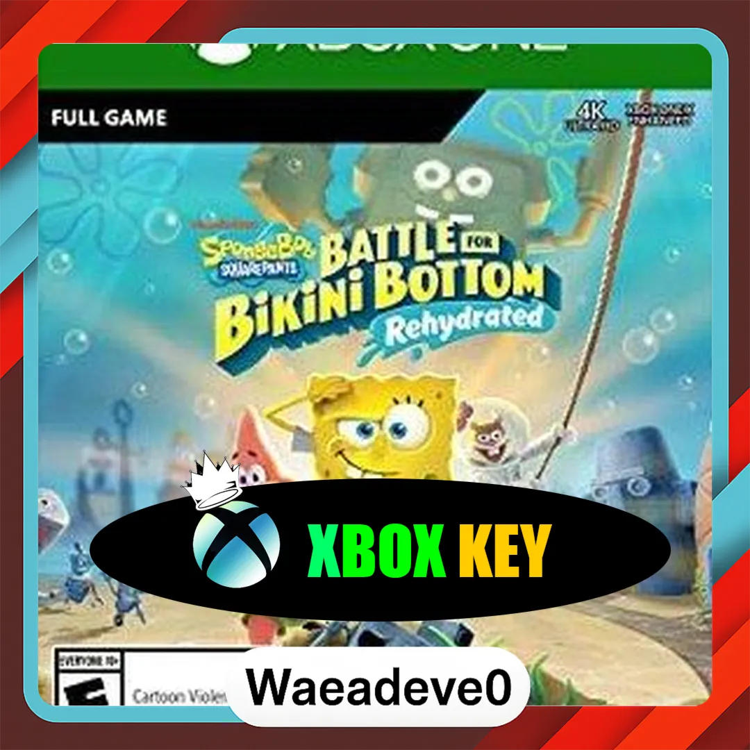 SpongeBob SquarePants Battle for Bikini Bottom - Rehydrated XBOX LIVE Key UNITED STAT