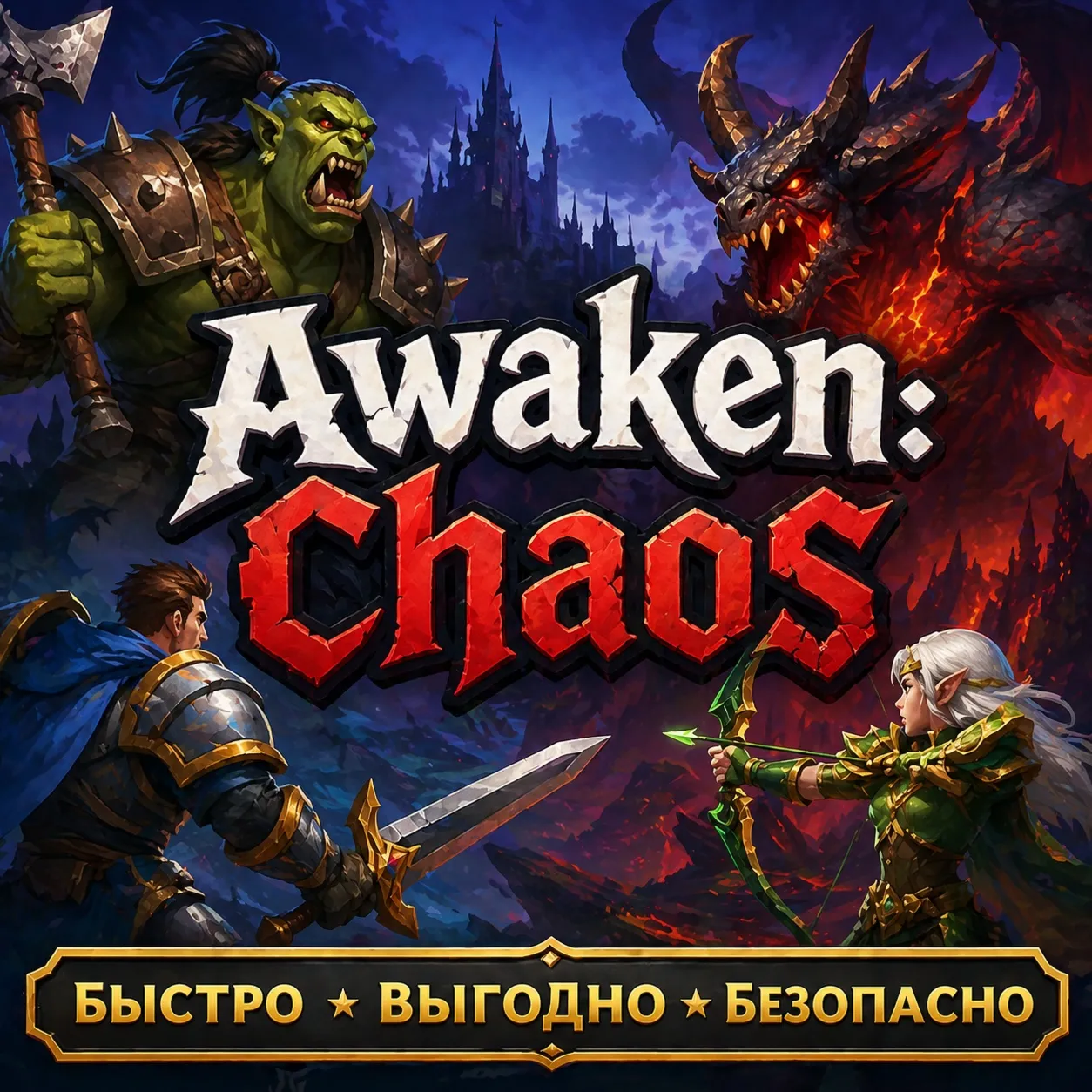 Awaken: Chaos Бриллианты БЫСТРАЯ ДОСТАВКА