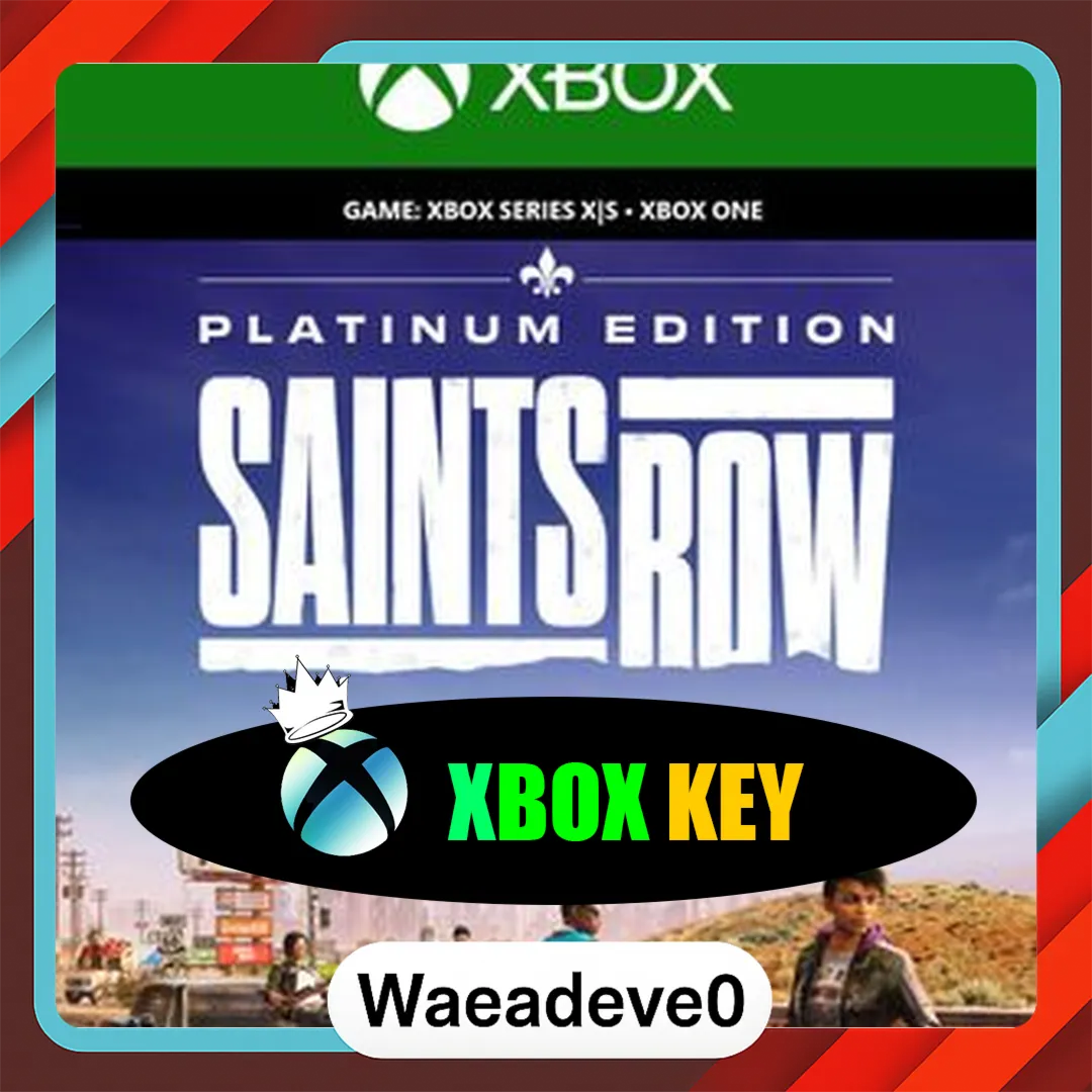 Saints Row Platinum Edition XBOX LIVE Key ARGENTINA