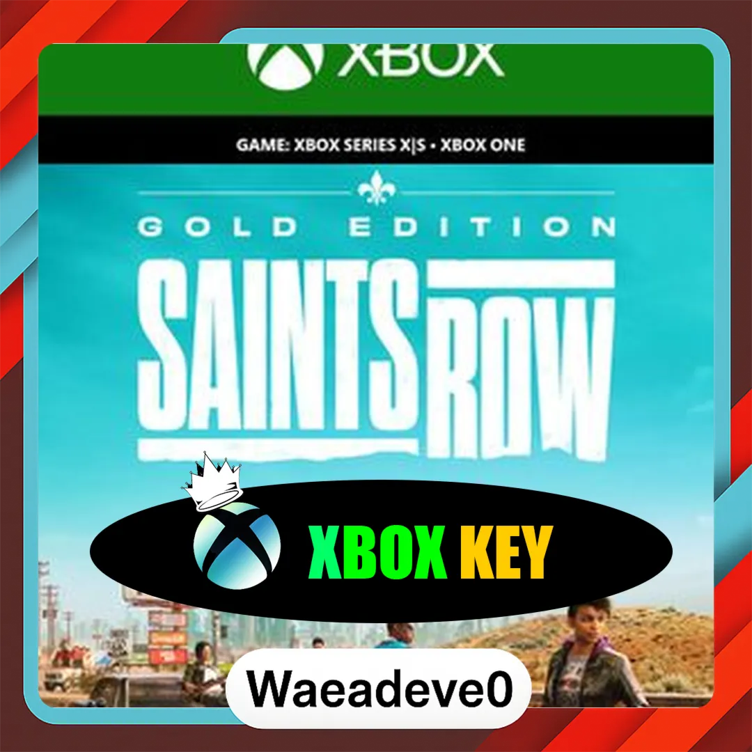 Saints Row Gold Edition XBOX LIVE Key ARGENTINA