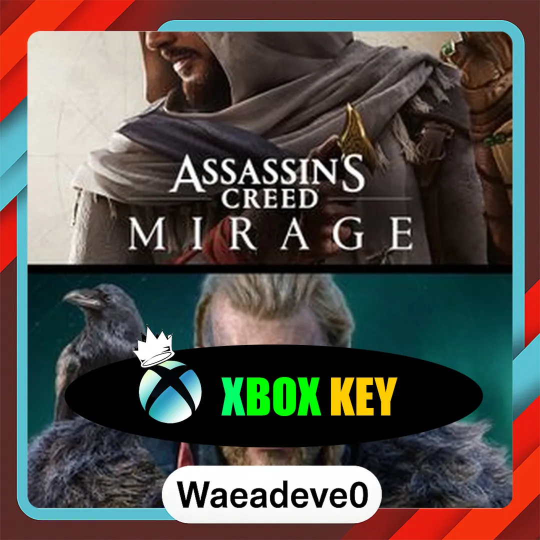 Assassin’s Creed Mirage & Assassin's Creed Valhalla Bundle XBOX LIVE Key ARGENTINA