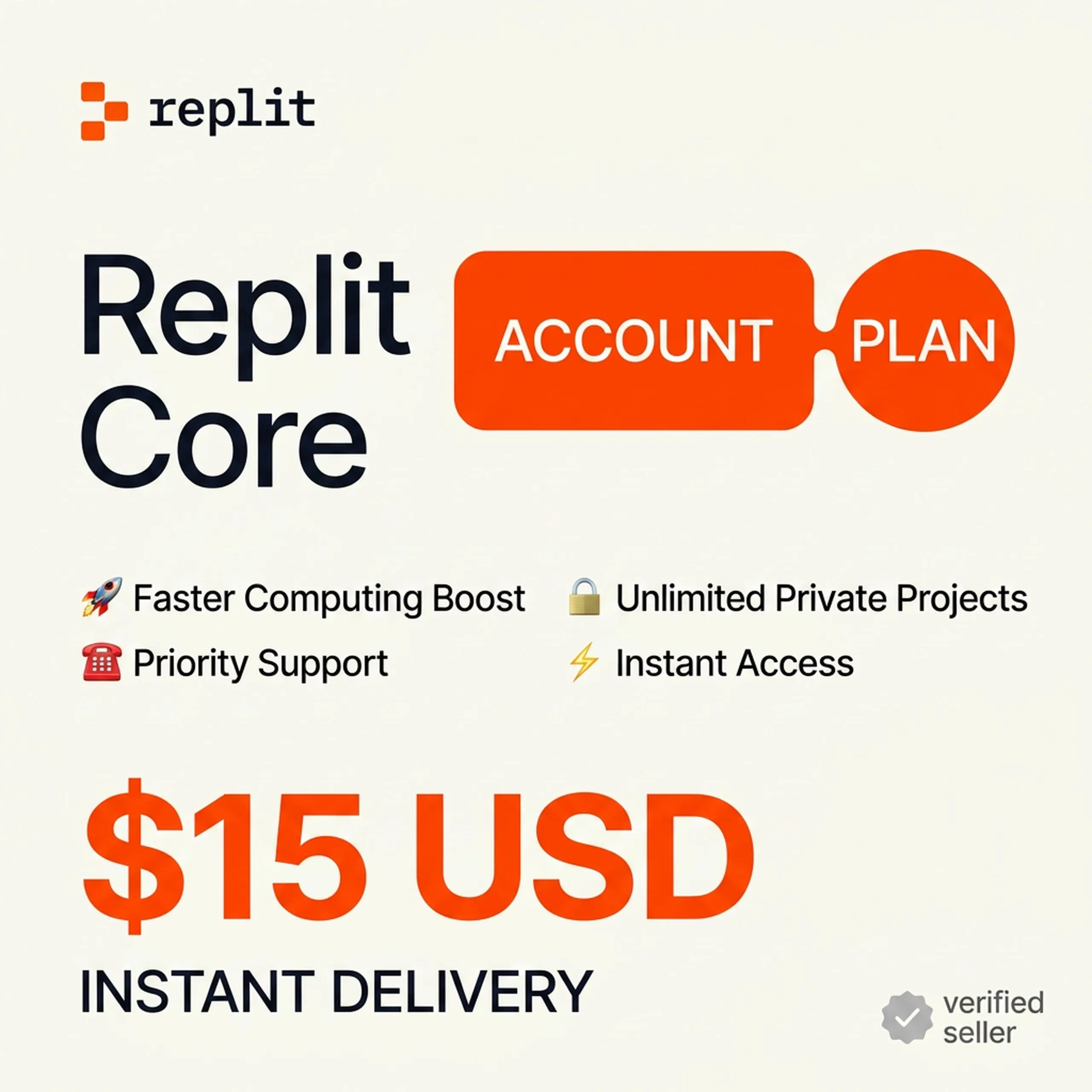 Replit Core 1-Month Subscription