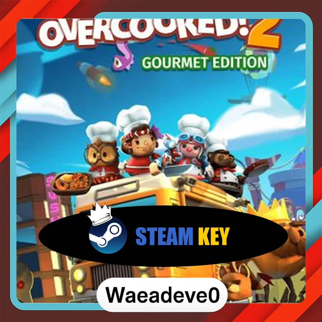 Overcooked! 2 - Gourmet Edition (PC) Steam Key GLOBAL