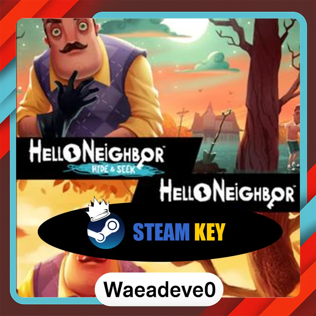 Hello Neighbor and Hello Neighbor Hide and Seek Bundle (PC) Steam Key GLOBAL