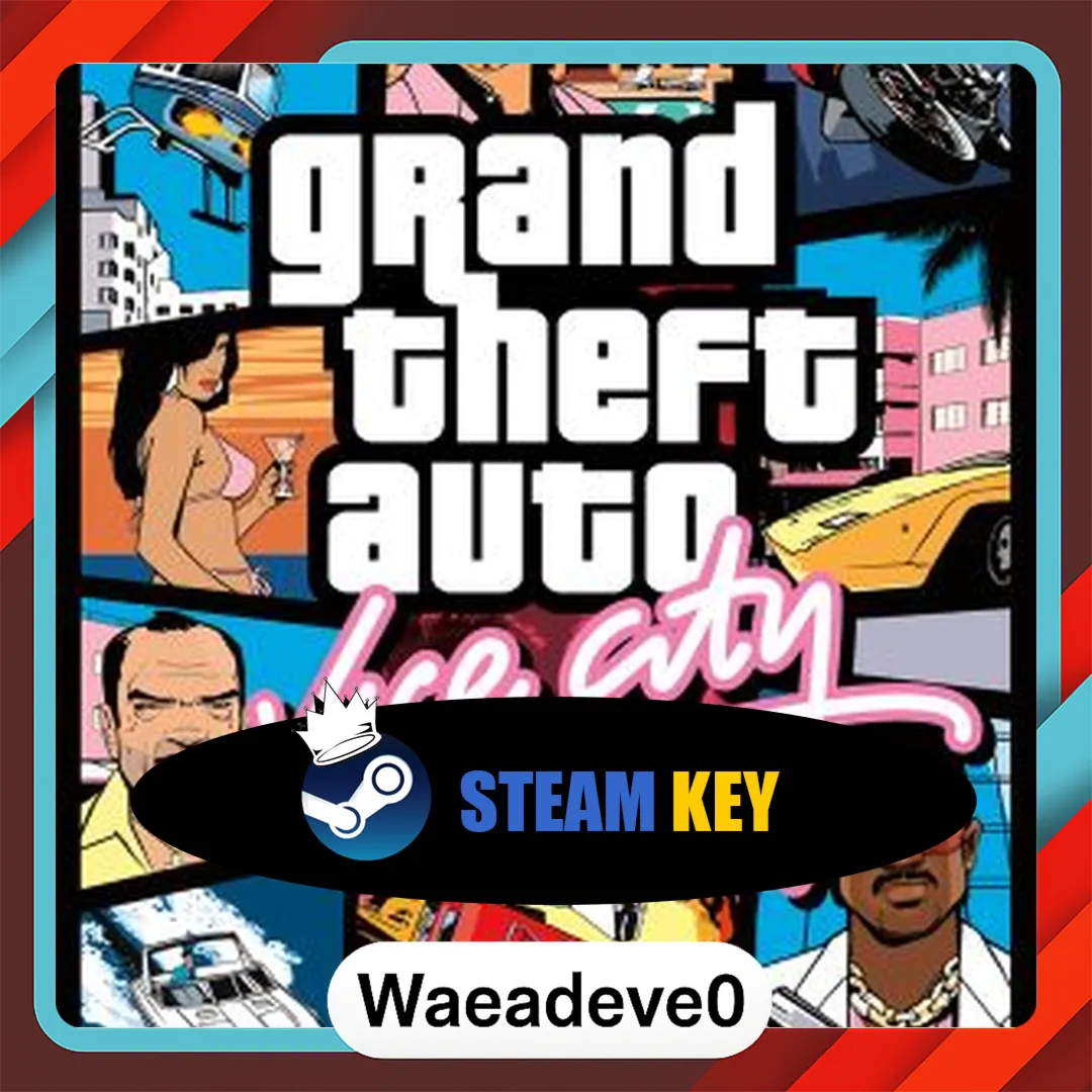 Grand Theft Auto: Vice City Steam Key GLOBAL