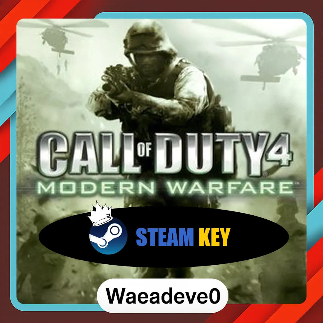 Call of Duty 4: Modern Warfare Steam Key GLOBAL