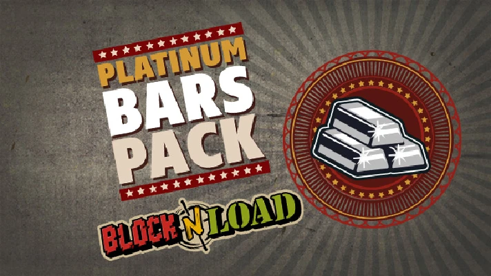 Block N Load - 560 Platinum Bar Pack DLC Steam KEY ROW