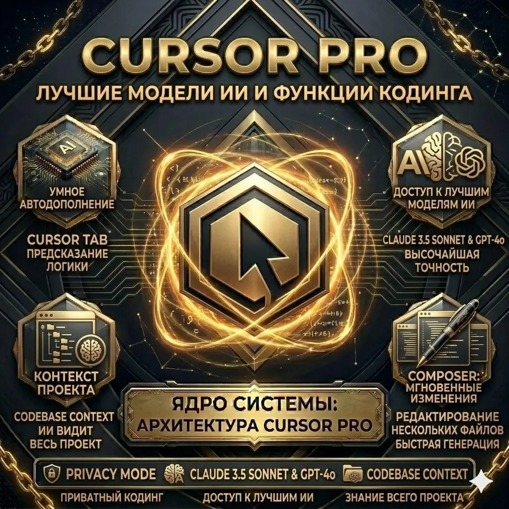 АВТОВЫДАЧА 24/7 | CURSOR AI PRO | ПОДПИСКА