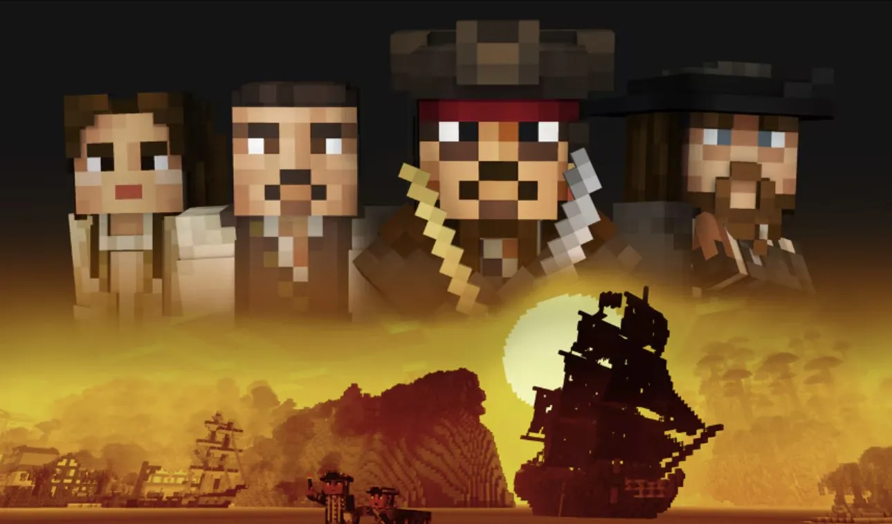 ✅ Minecraft Pirates of the Caribbean Mashup XBOX ONE SERIES X|S KEY 🔑